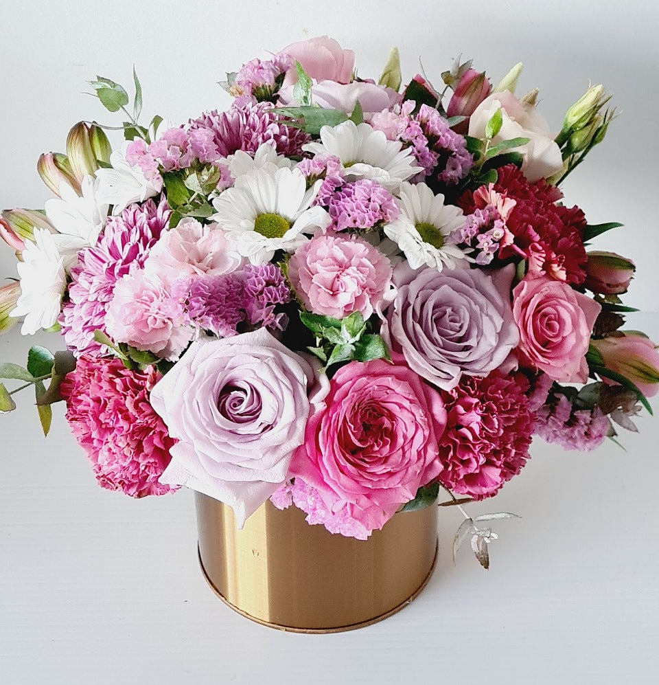 Blossom in Brass Vase - Blossom By Daisy