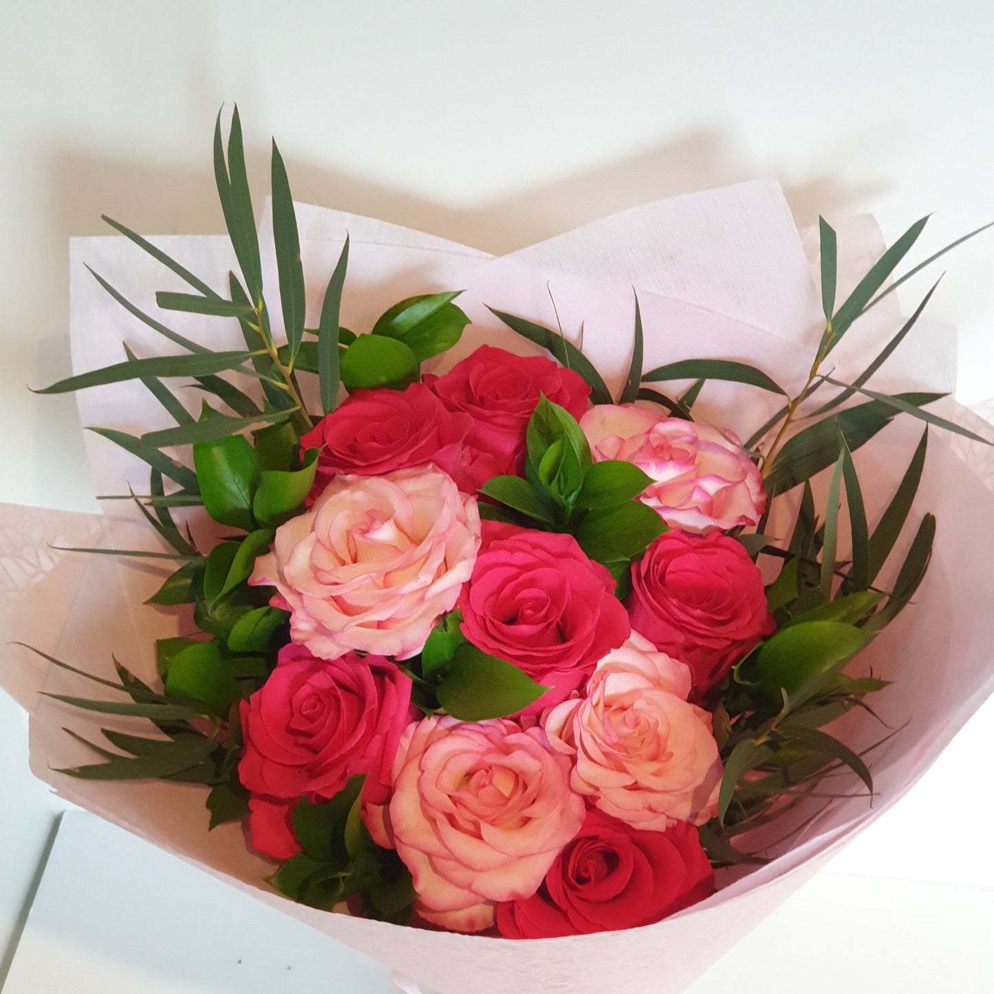 Shades Of Pink - 6 Roses - Blossom By Daisy