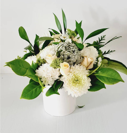 Sympathy Flowers in a Vase