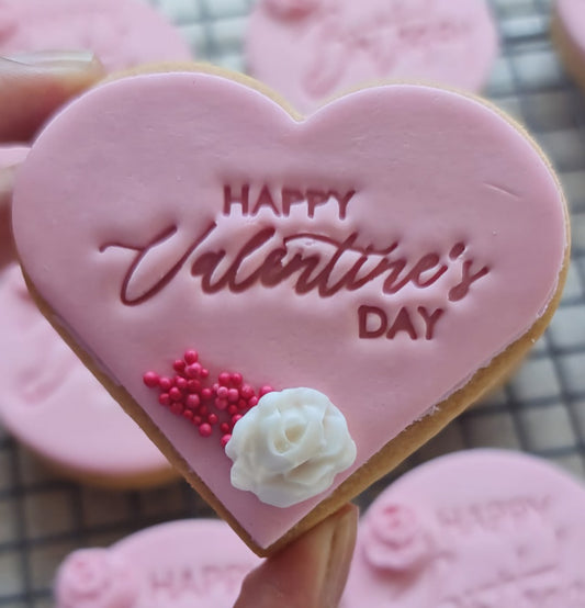 Heart Shaped Valentine Cookie