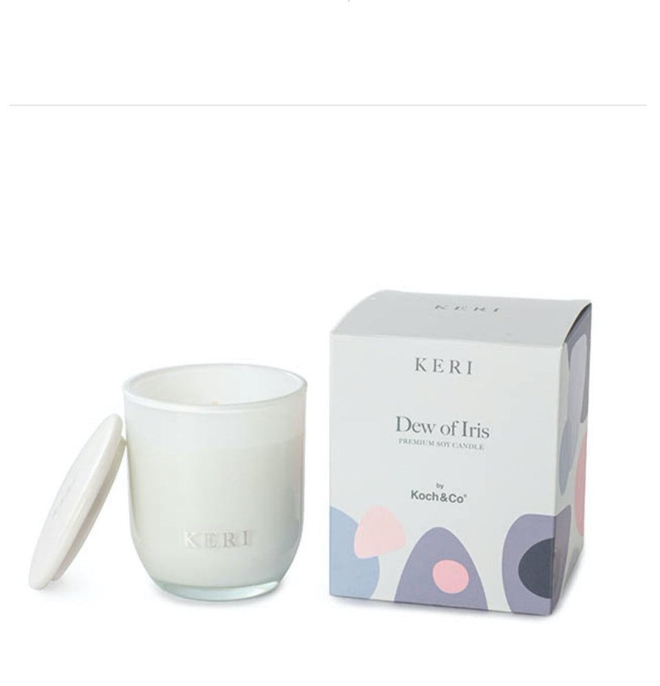 Dew of Iris Luxury Soy Candle Mini Boutique 140g - Blossom  By Daisy